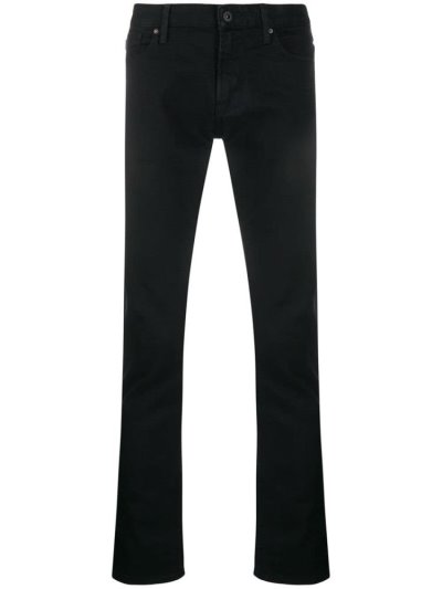 Armani Emporio Armani J06 Slim Fit Kavbojke Moški Črne | 8F8J6FTC