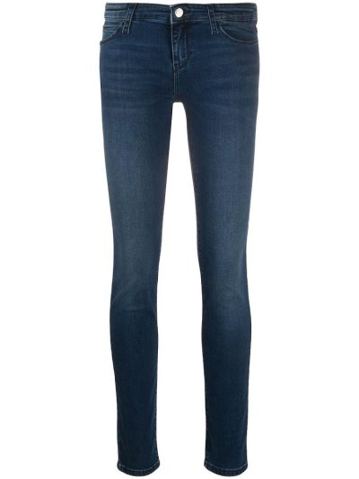 Armani Emporio Armani Low Rise Skinny Kavbojke Ženske Modre | YP5GAV6S