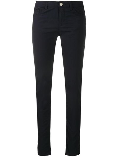 Armani Emporio Armani Skinny Hlače Ženske Modre | 8FD6E461