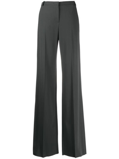 Armani Emporio Armani Wide Leg High Waist Hlače Ženske Sive | BXJULFFC