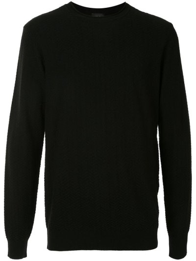 Armani Giorgio Armani Classic Crew Neck Skakalci Moški Črne | SSENC9UW