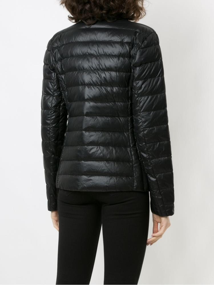 Armani Armani Exchange Zipped Padded Jacket Jakne Ženske Črne | NZR85W60