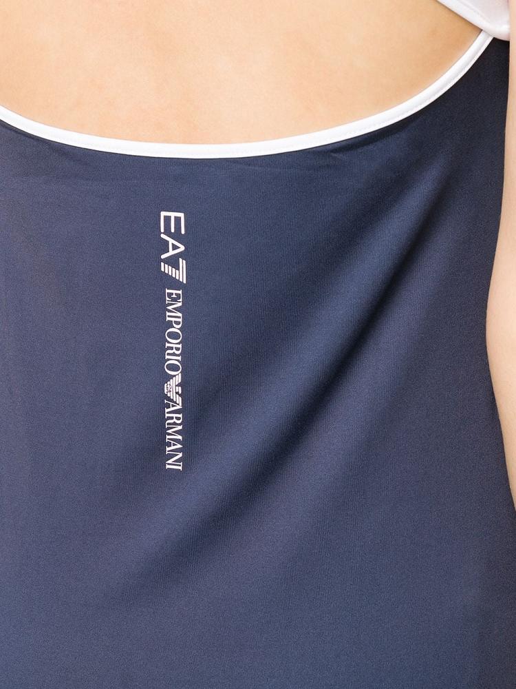 Armani Ea7 Emporio Armani Cut Out Tennis Obleke Ženske Modre | 207AX2ZJ