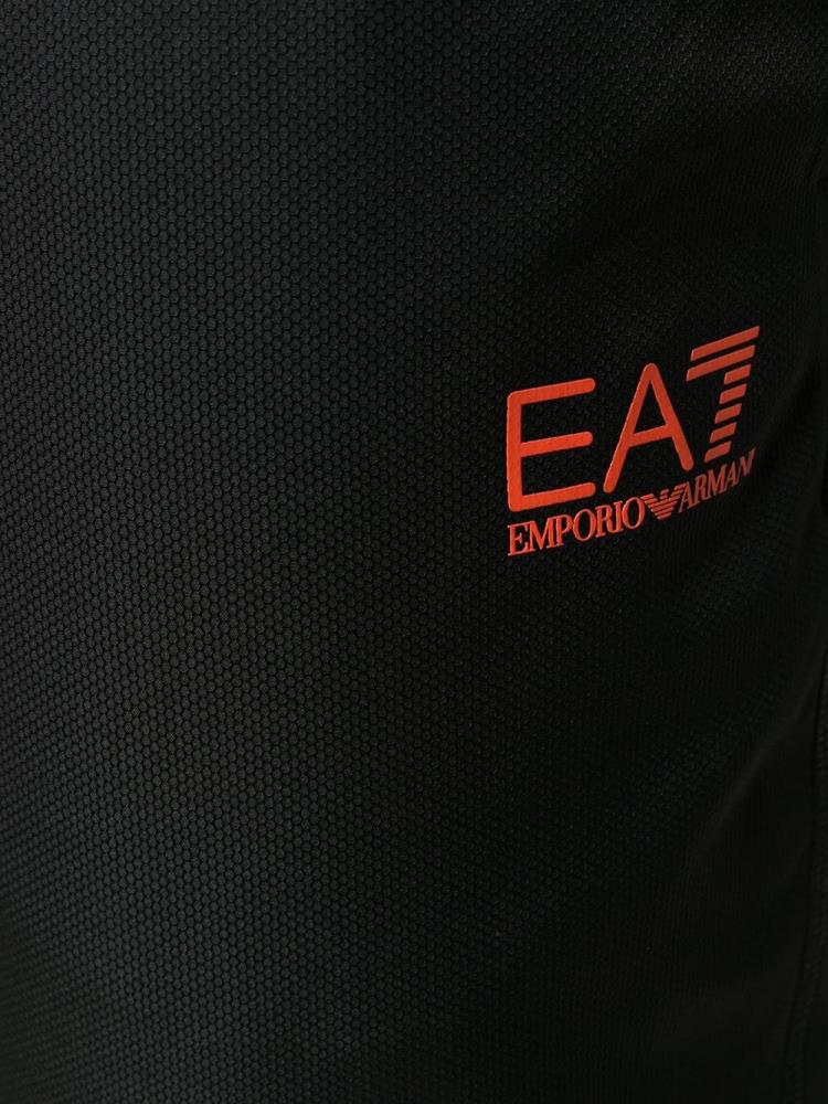 Armani Ea7 Emporio Armani Long Sleeve Logo Tracksuits Obleke Moški Oranžne Črne | OBBCJ1U1