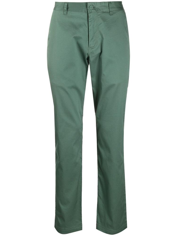 Armani Ea7 Emporio Armani Straight Leg Chinos Hlače Moški Zelene | WWX7ZXBG