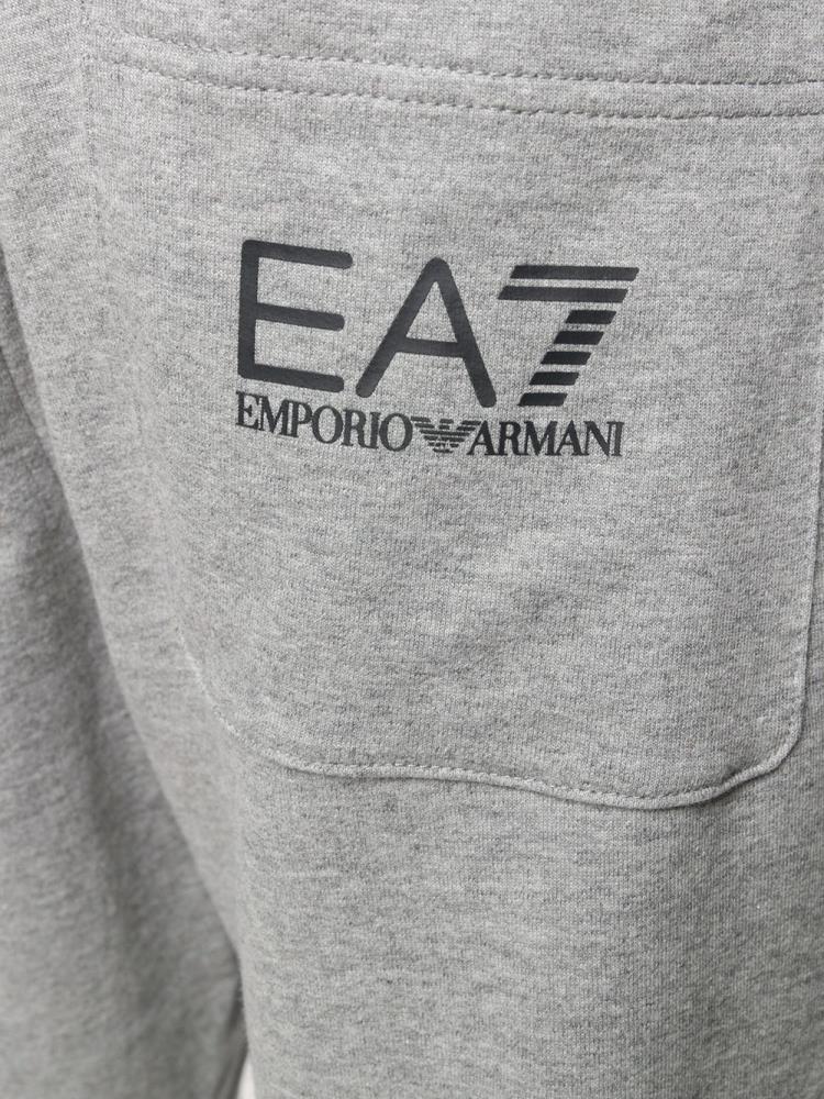 Armani Ea7 Emporio Armani Tapered Logo Jogging Hlače Moški Sive | A8EMNJ3O