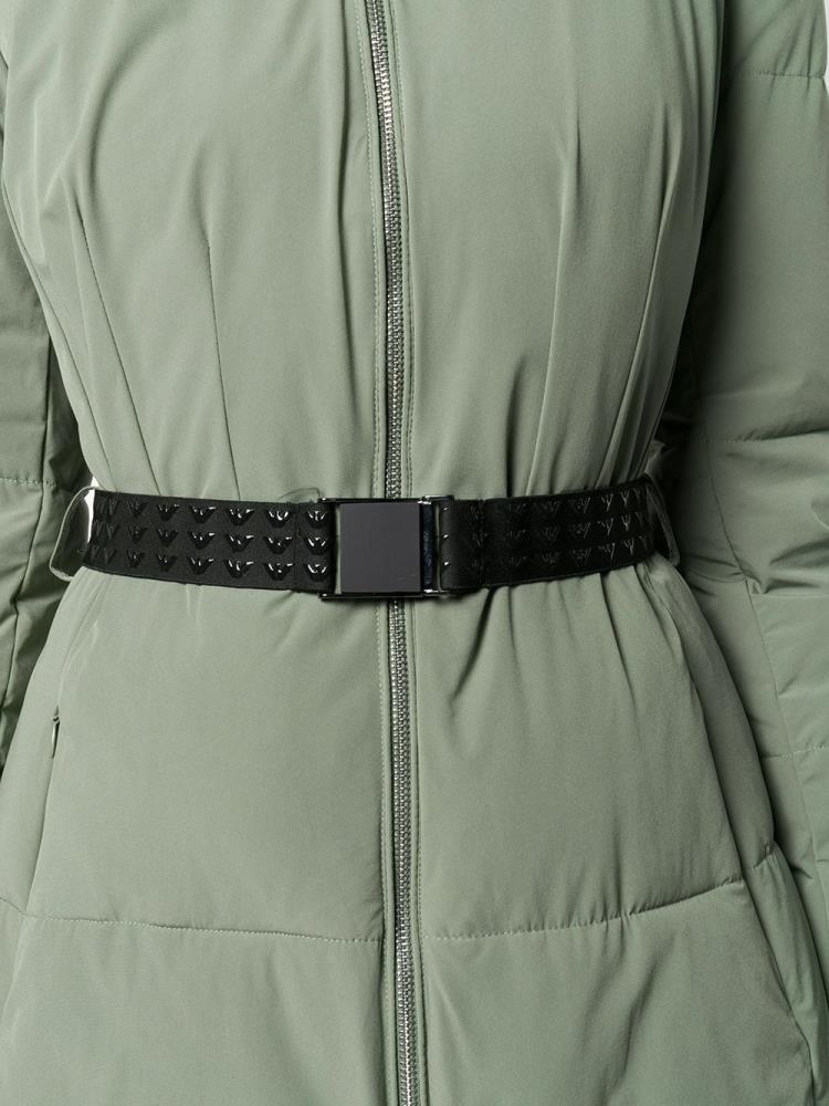 Armani Emporio Armani Belted Puffer Jacket Jakne Ženske Zelene | 8G0N94KD