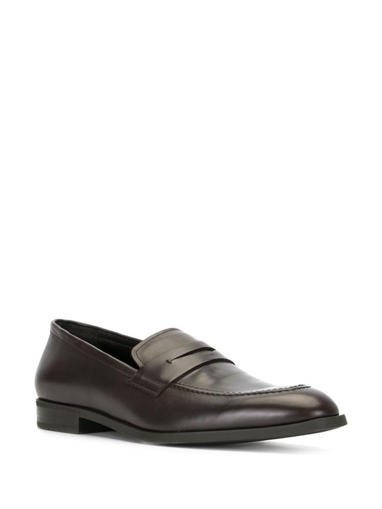 Armani Emporio Armani Classic Formal Loaferji Moški Rjave | AT4I3NPO