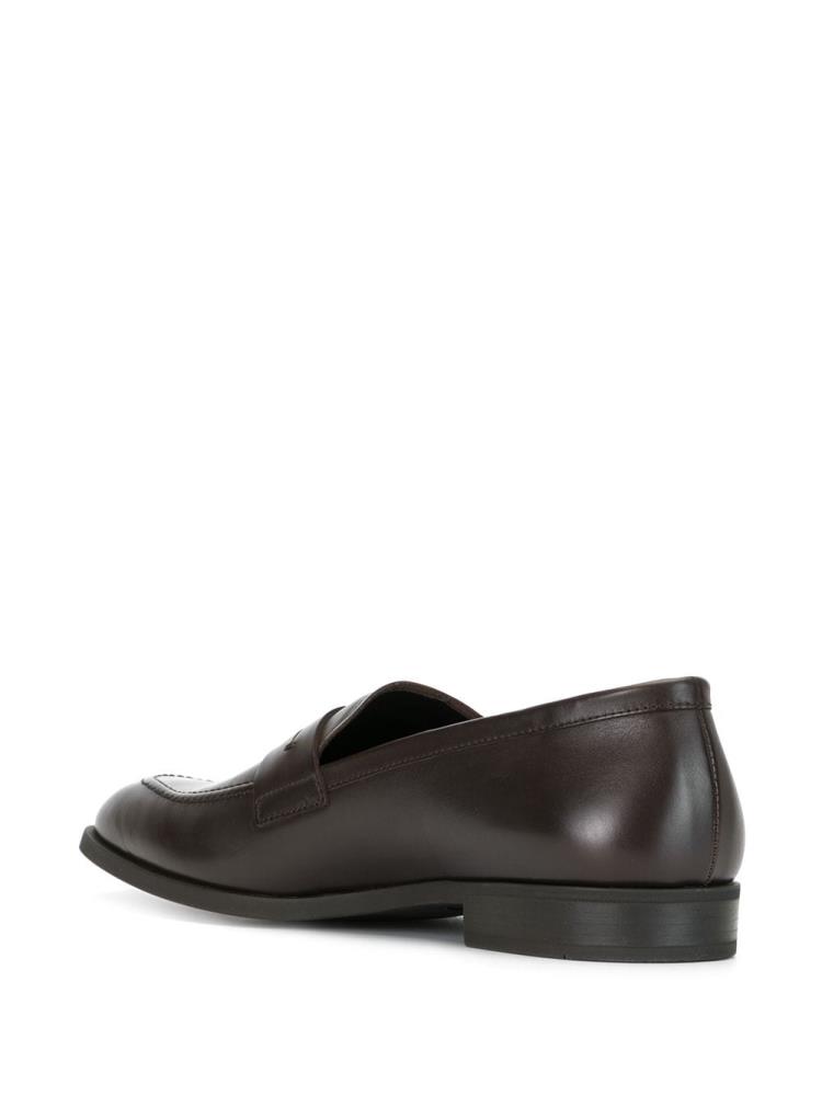 Armani Emporio Armani Classic Formal Loaferji Moški Rjave | AT4I3NPO