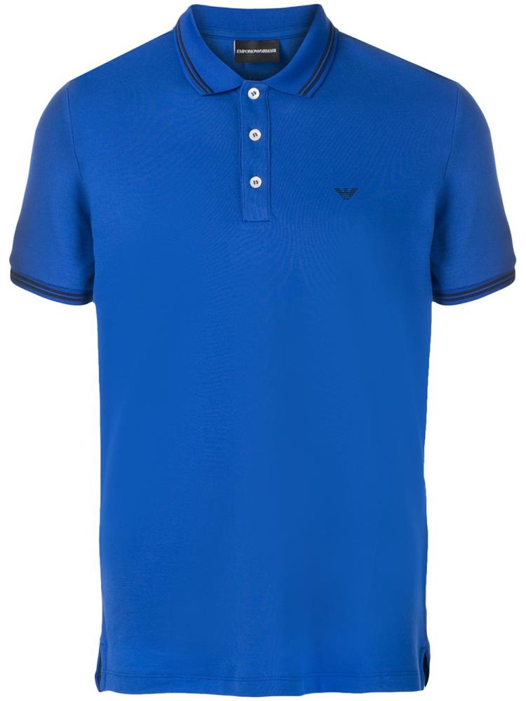 Armani Emporio Armani Classic Polo Majice Moški Modre | GRK5L4Q0