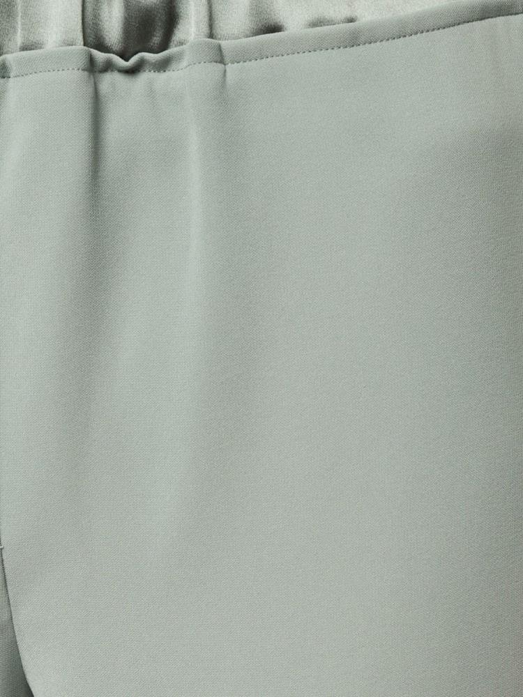 Armani Emporio Armani Classic Wide Leg Hlače Ženske Zelene | X7BT4AZ1