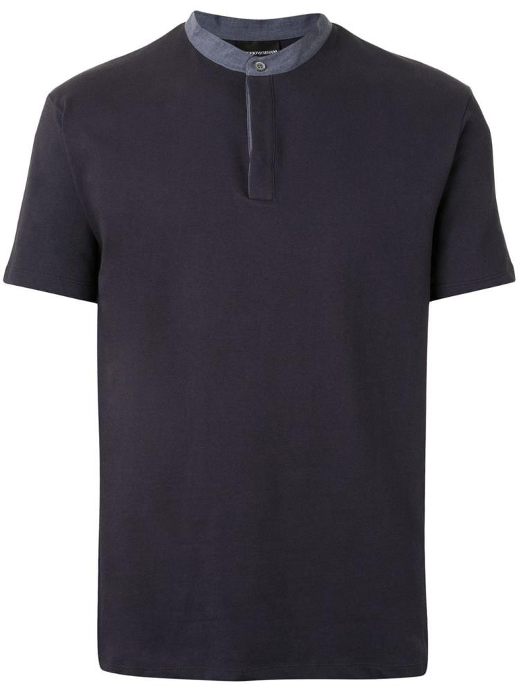 Armani Emporio Armani Concealed Polo Majice Moški Modre | 9BZH194Z