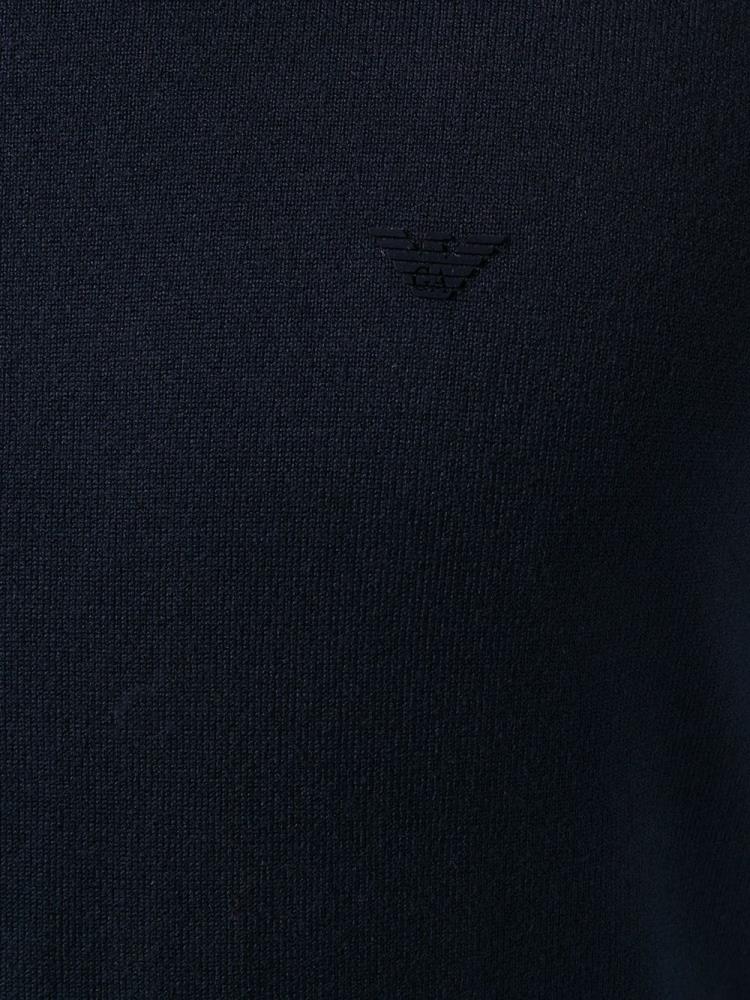 Armani Emporio Armani Crew Neck Športni Puloverji Moški Modre | G3613GG2