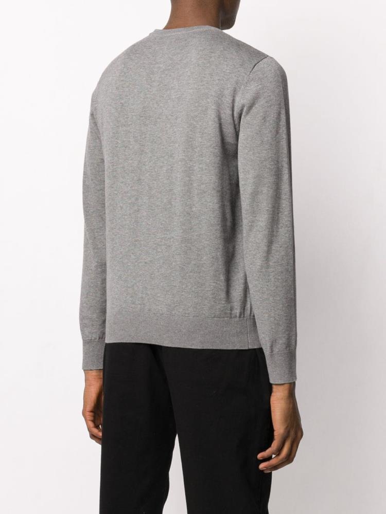 Armani Emporio Armani Crew Neck Športni Puloverji Moški Sive | Q1W2ZFHC