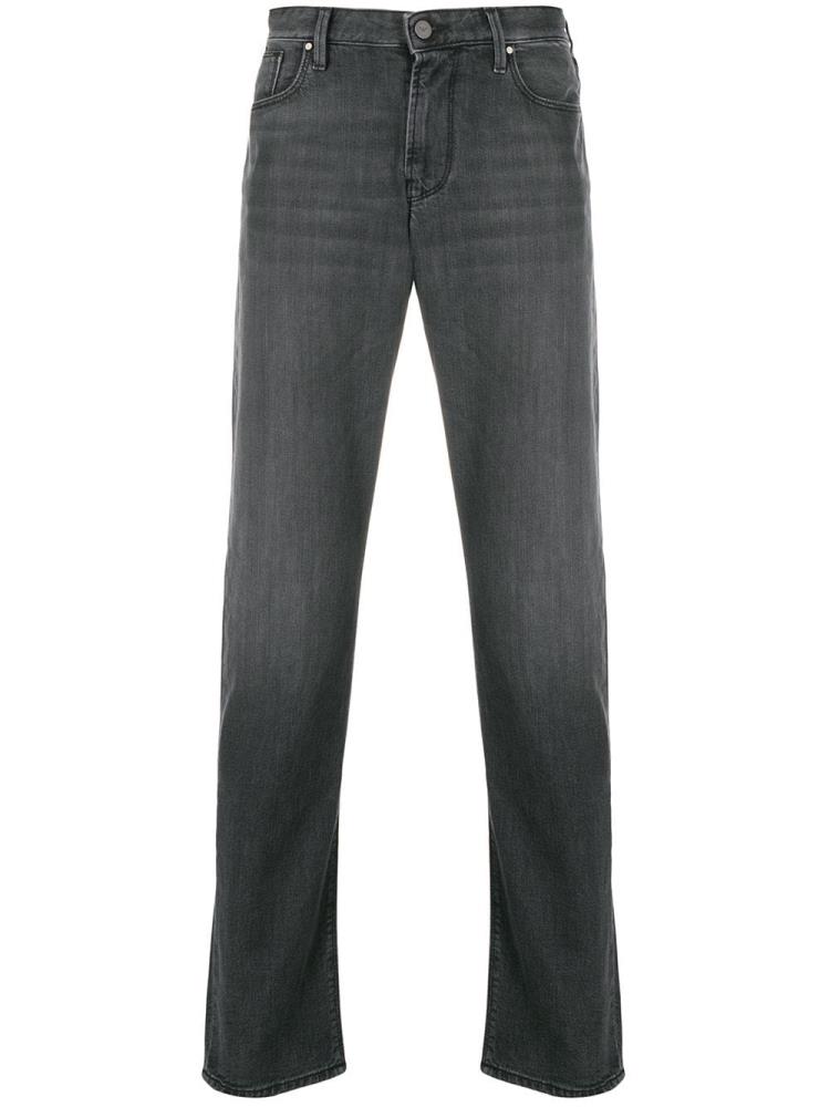 Armani Emporio Armani Denim Straight Leg Kavbojke Moški Modre | 89T8M832