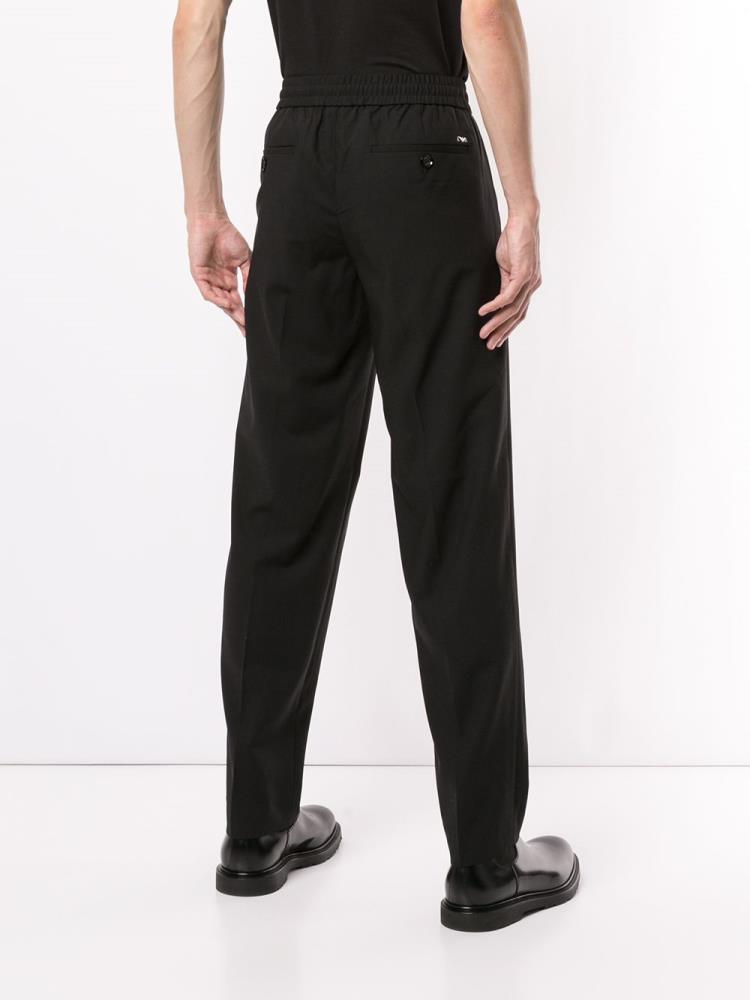 Armani Emporio Armani Elasticated Waist Hlače Moški Črne | 2AL4G70O