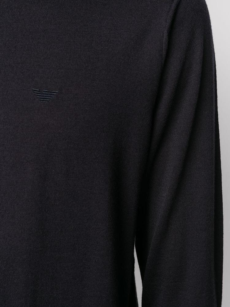 Armani Emporio Armani Fine Knit Skakalci Moški Modre | 1QKM954W