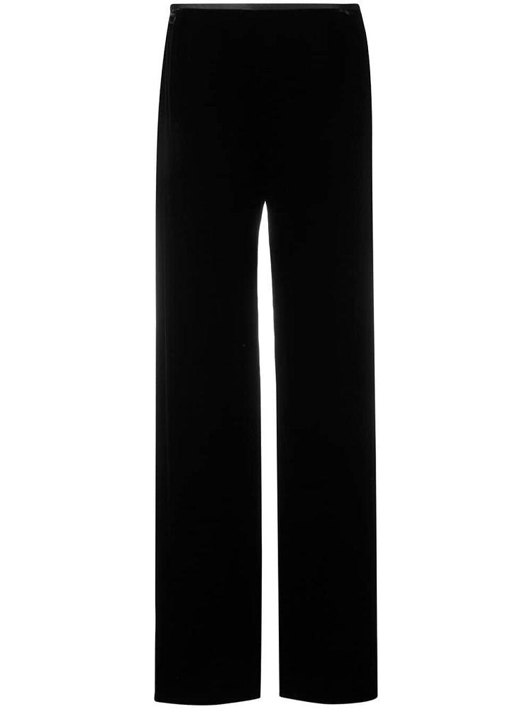 Armani Emporio Armani High Waisted Hlače Ženske Črne | TK8PQQJX