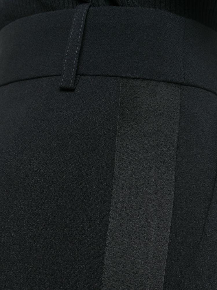 Armani Emporio Armani High Waisted Tailored Hlače Hlače Ženske Črne | YJYC5WZS