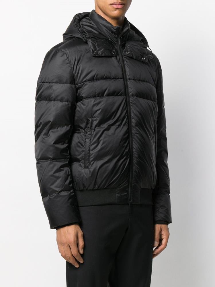 Armani Emporio Armani Hooded Padded Jacket Jakne Moški Črne | L5XLSMOE