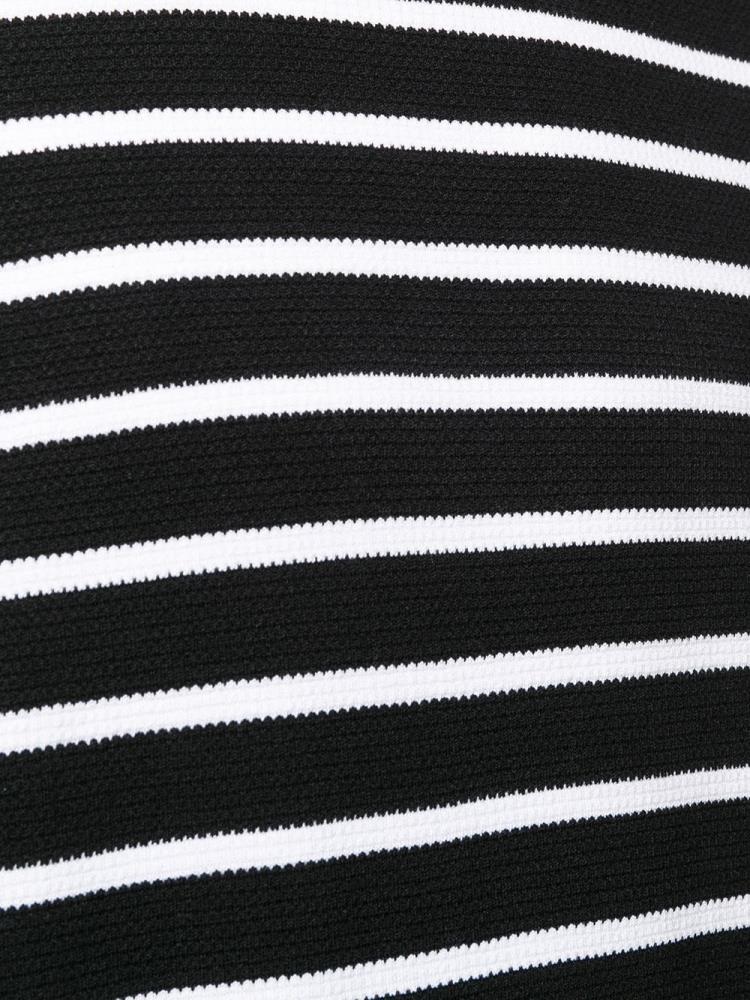 Armani Emporio Armani Knitted Stripe Skakalci Moški Črne | U8YLU9Y6