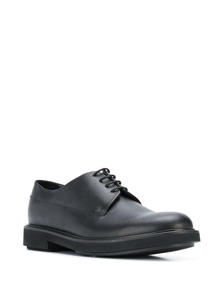 Armani Emporio Armani Lace Up Derby Čevlji Moški Črne | 9OUXVDGA