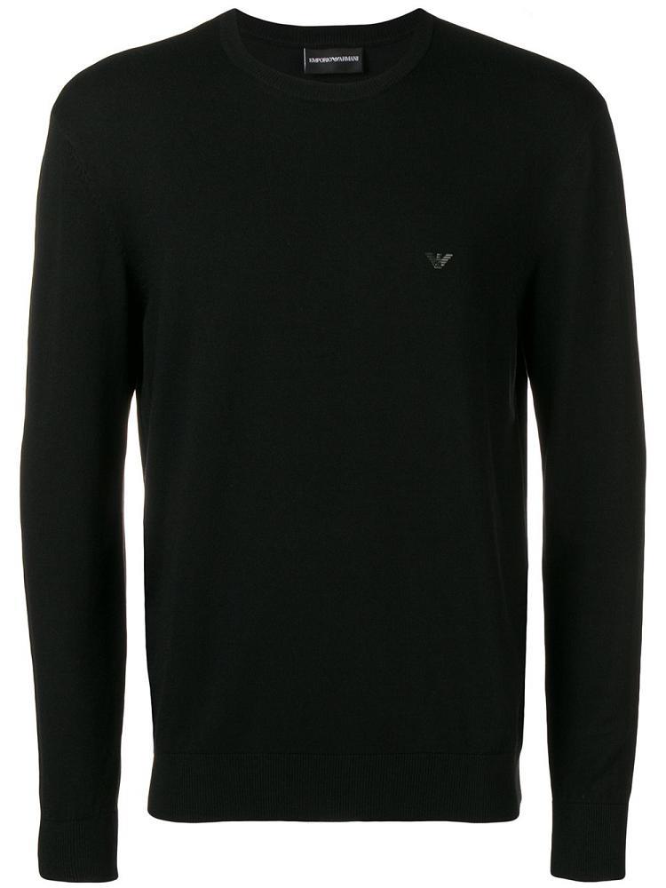 Armani Emporio Armani Long Sleeve Skakalci Moški Črne | 469T9O6A