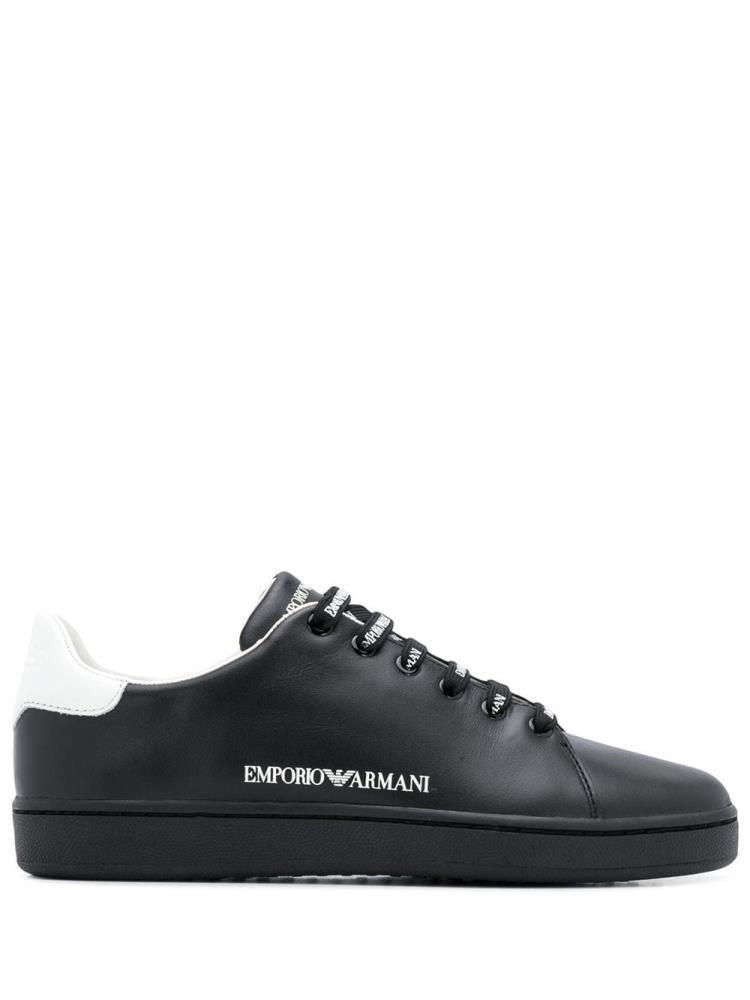 Armani Emporio Armani Low Top Superge Ženske Črne | CL29303N