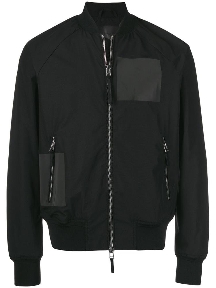 Armani Emporio Armani Plain Bomber Jakne Moški Črne | FL0DCLBN