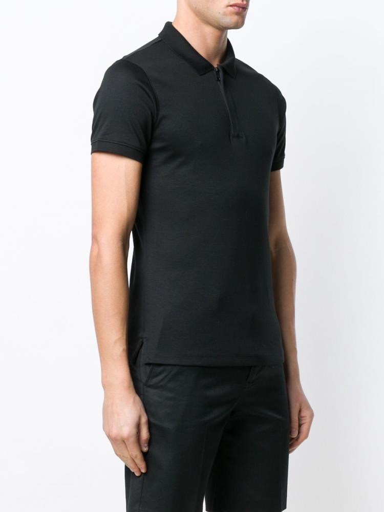 Armani Emporio Armani Plain Polo Majice Moški Črne | 84WGDSMF