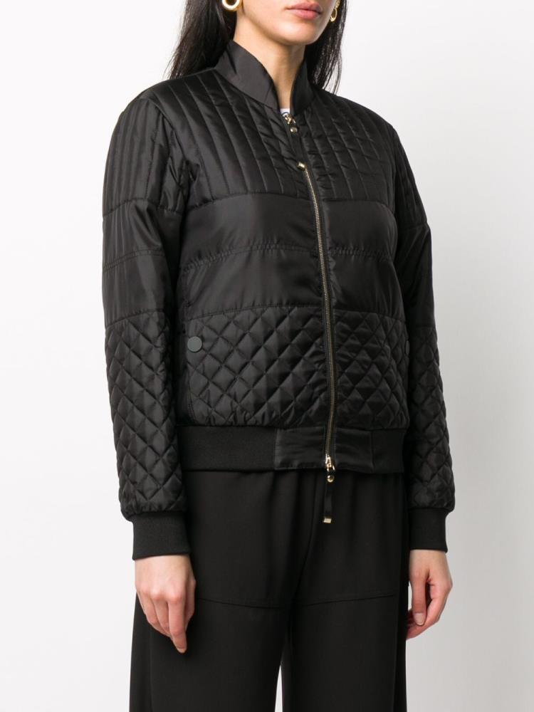 Armani Emporio Armani Quilted Bomber Jakne Ženske Črne | H7D8PVDQ