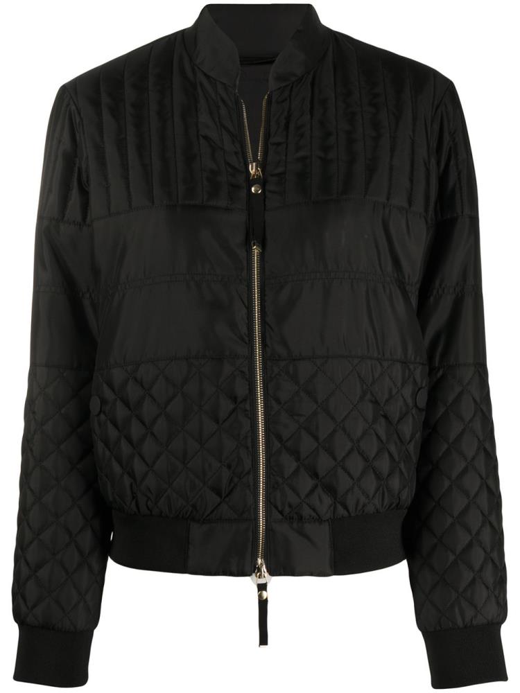 Armani Emporio Armani Quilted Bomber Jakne Ženske Črne | H7D8PVDQ