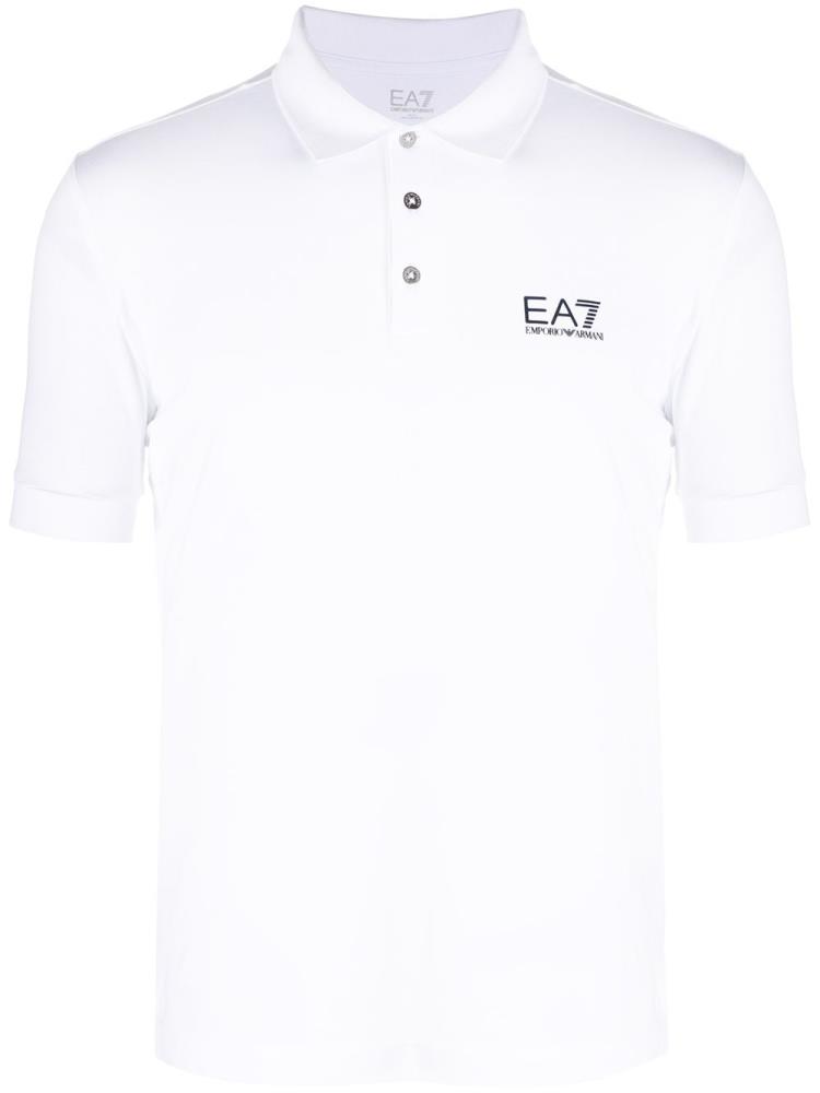 Armani Emporio Armani Short Sleeve Polo Majice Moški Bele | 7WWMJ48X