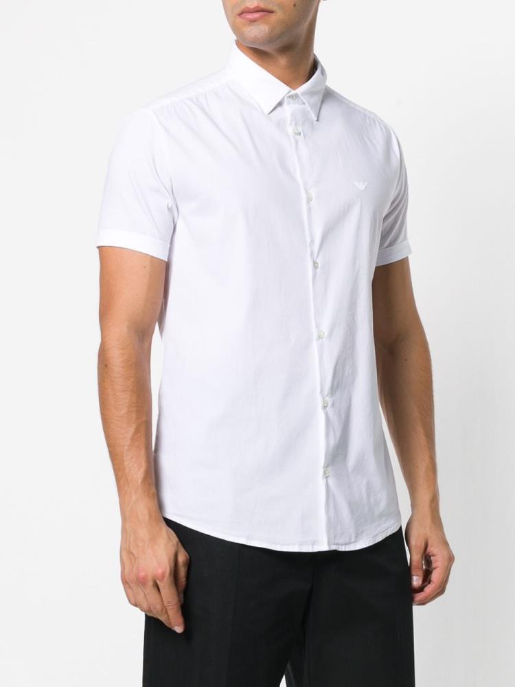 Armani Emporio Armani Short Sleeve Srajca Moški Bele | RA33G82D