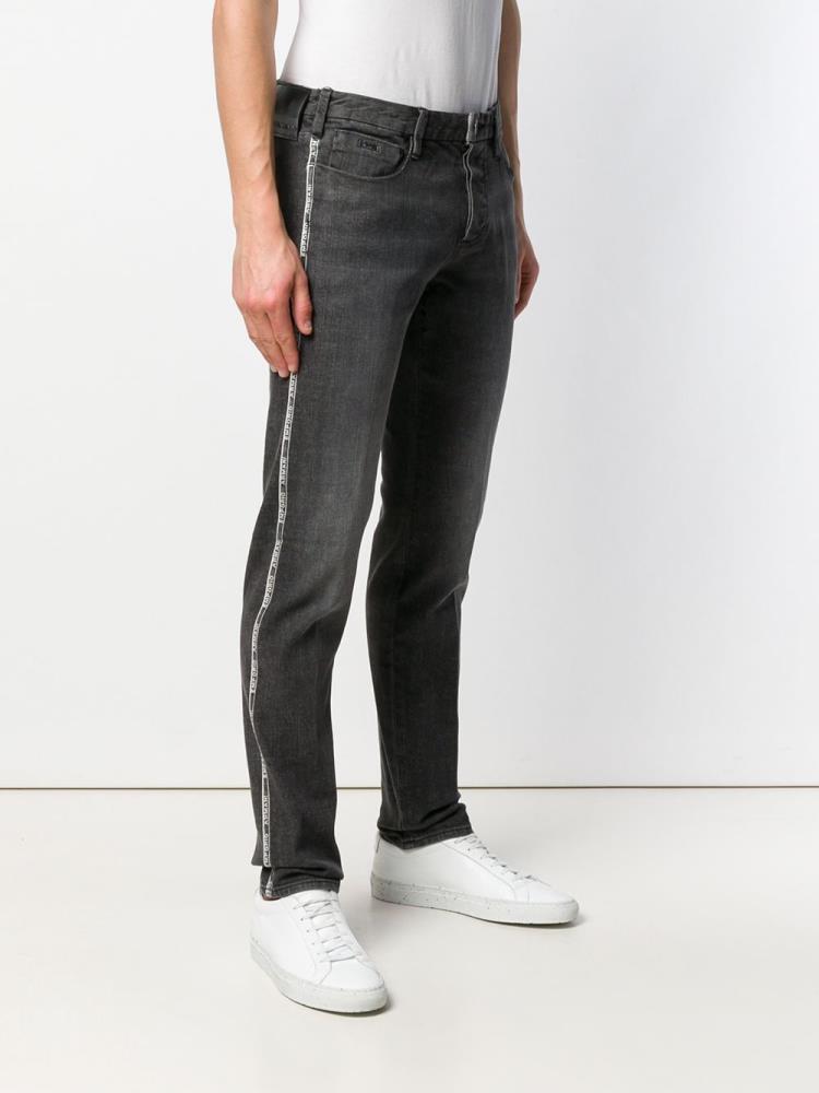 Armani Emporio Armani Skinny Kavbojke Moški Sive | CO57YLHA