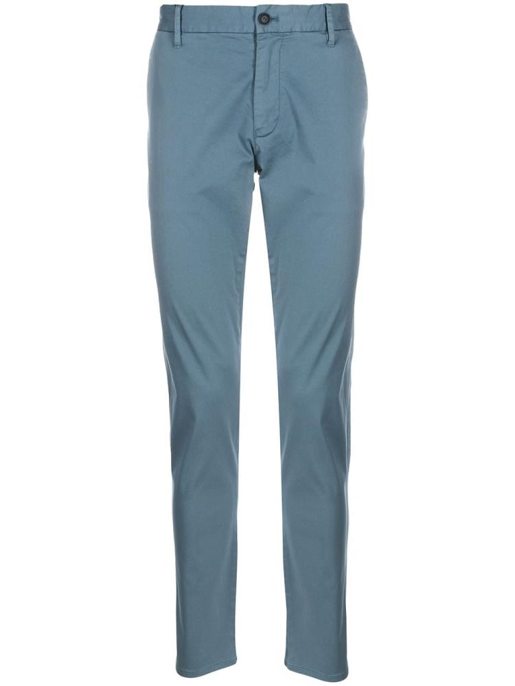 Armani Emporio Armani Slim Fit Chino Hlače Moški Modre | 646RE693