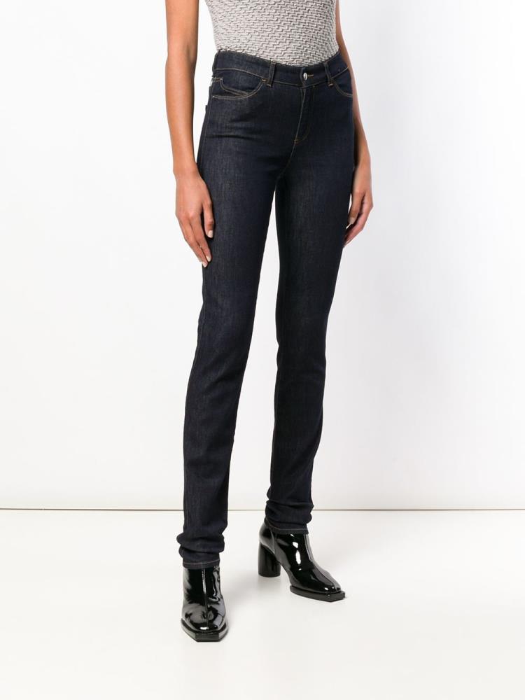 Armani Emporio Armani Slim Fit Kavbojke Ženske Modre | DFDVV5EJ