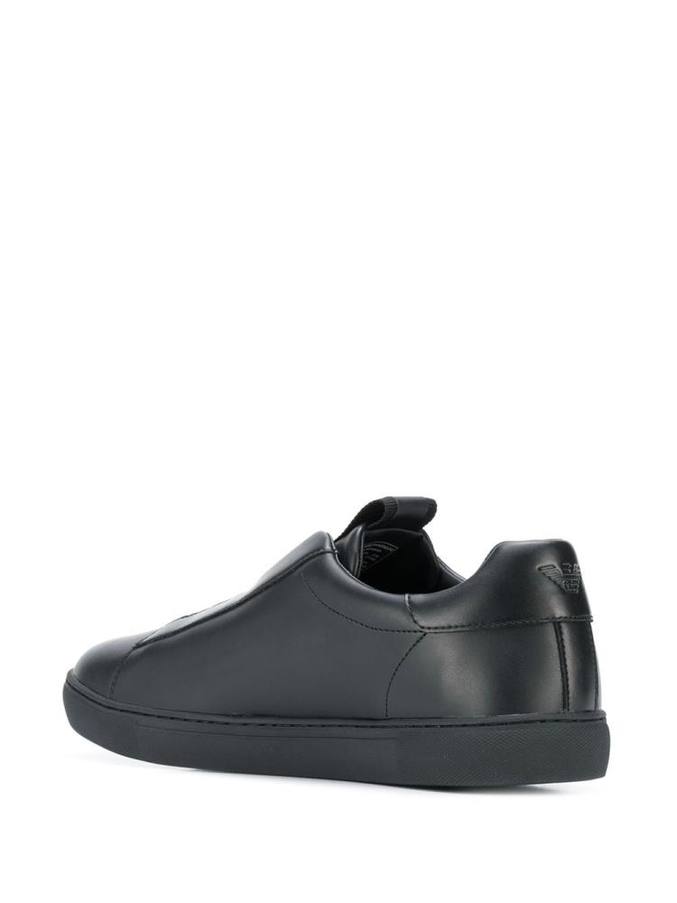 Armani Emporio Armani Slip On Superge Moški Črne | PUQD53NH