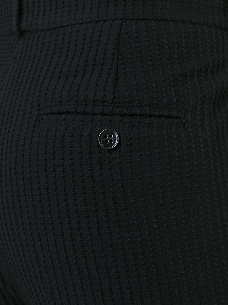 Armani Emporio Armani Stretch Cotton Blend Track Hlače Moški Črne | SMZHCMP3