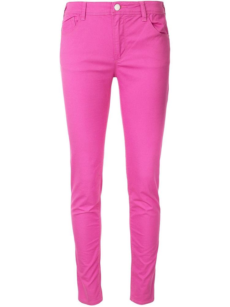 Armani Emporio Armani Stretch Skinny Kavbojke Ženske Roza | CLX1YDAI