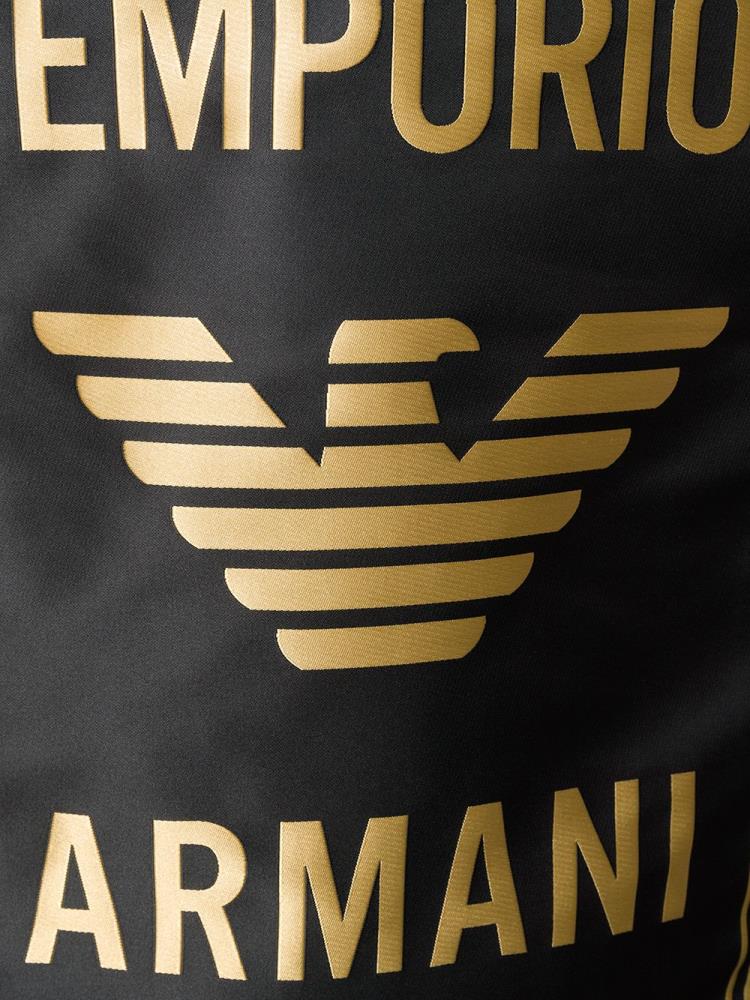 Armani Emporio Armani Vector Logo Majice Moški Črne | PD8A6KU3