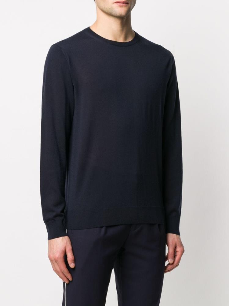 Armani Giorgio Armani Cashmere Crew Neck Skakalci Moški Modre | VJCYS8K1