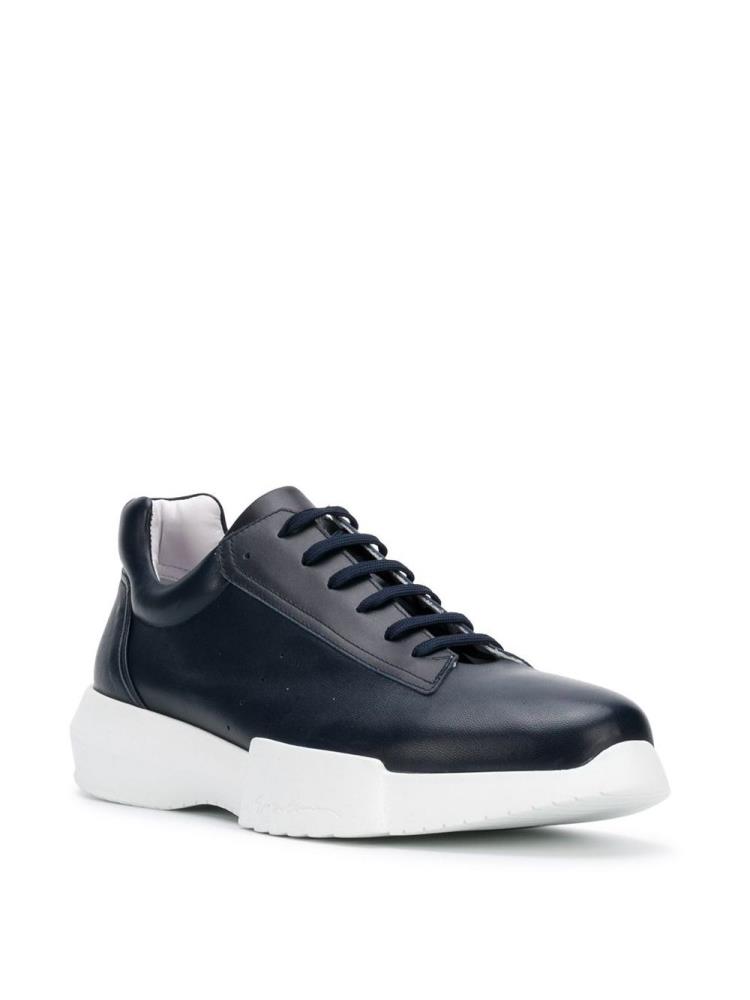 Armani Giorgio Armani Low Top Runner Superge Moški Modre | MB6YFJM6