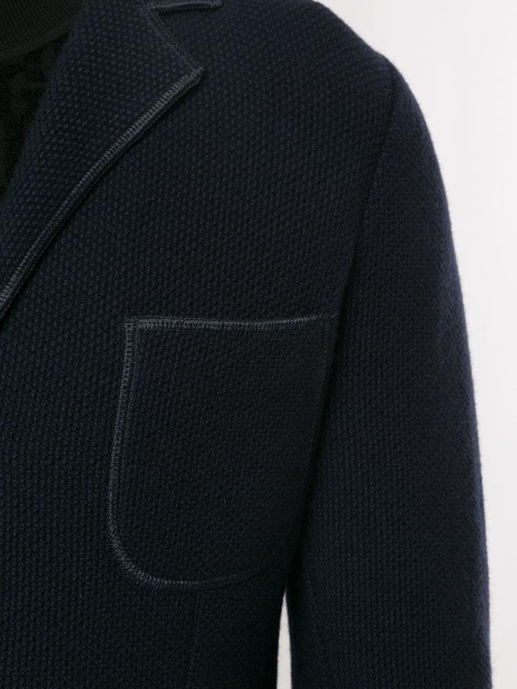 Armani Giorgio Armani Patch Pocket Suknjič Moški Modre | LVQ5GGVH