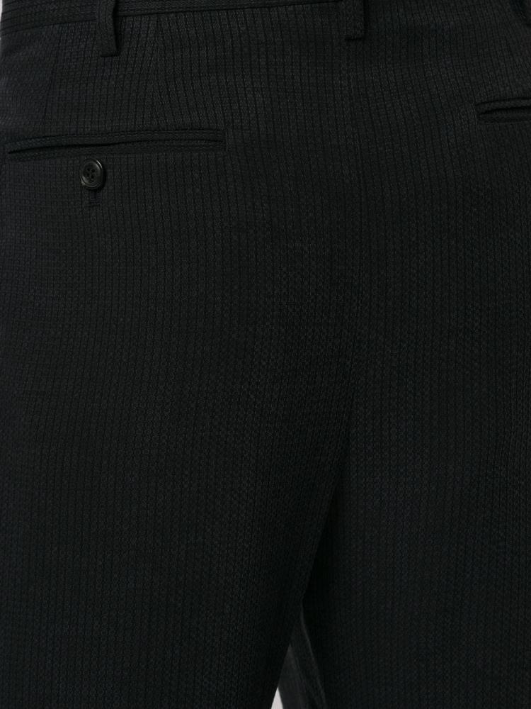 Armani Giorgio Armani Slim Pleated Chinos Hlače Moški Modre | FNVR2MNW