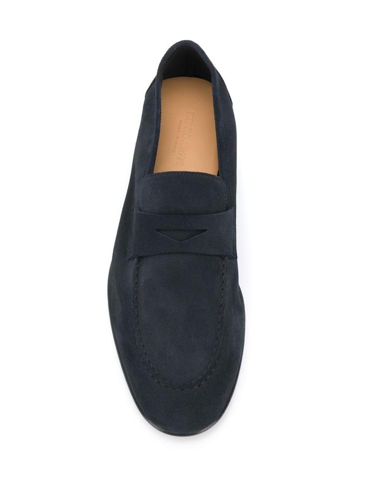 Armani Giorgio Armani Slip On Loaferji Moški Modre | F8M7OOO6