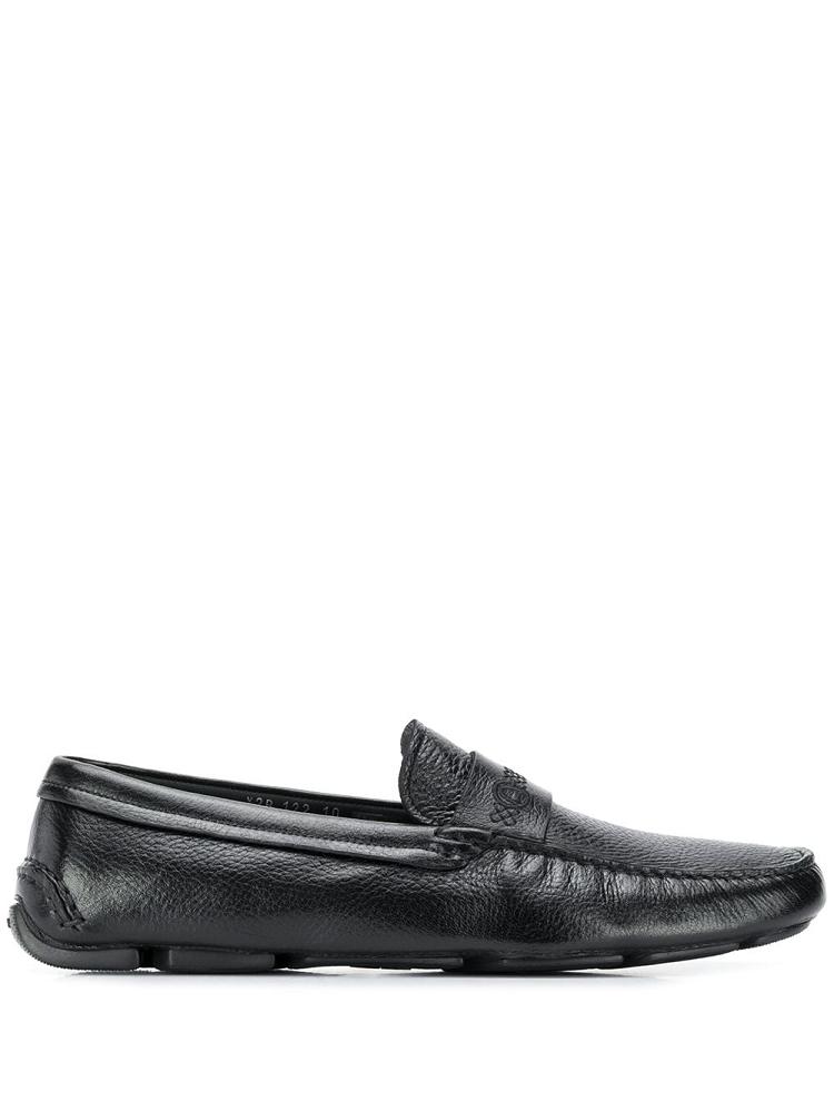 Armani Giorgio Armani Slip On Loaferji Moški Črne | P0DR55IC