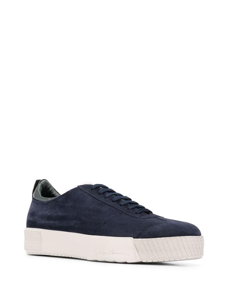 Armani Giorgio Armani Suede Lace Up Superge Moški Modre | LTHDJO12